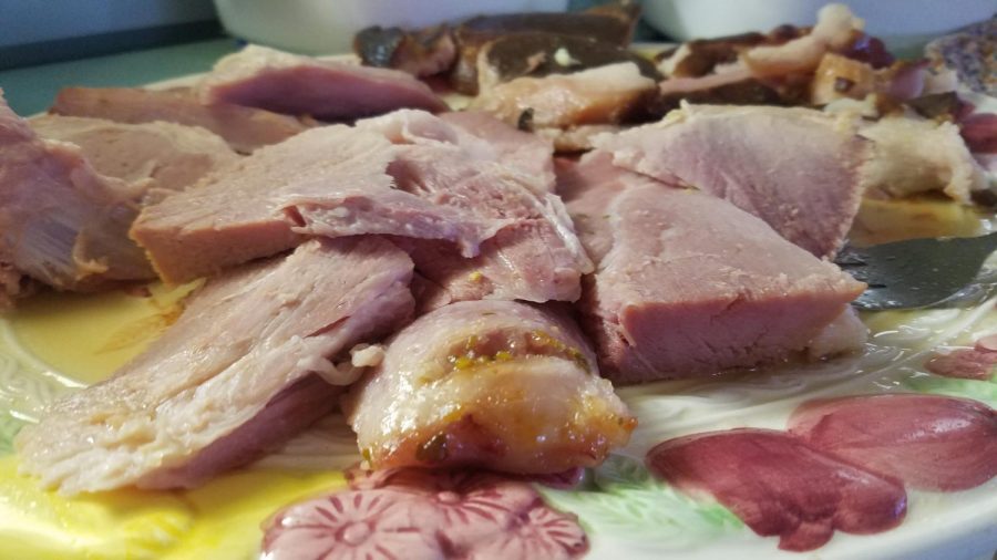 Pineapple Maple Glazed Ham