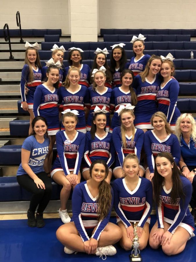 Cheer Team Places Third at First-Ever Fall Competition