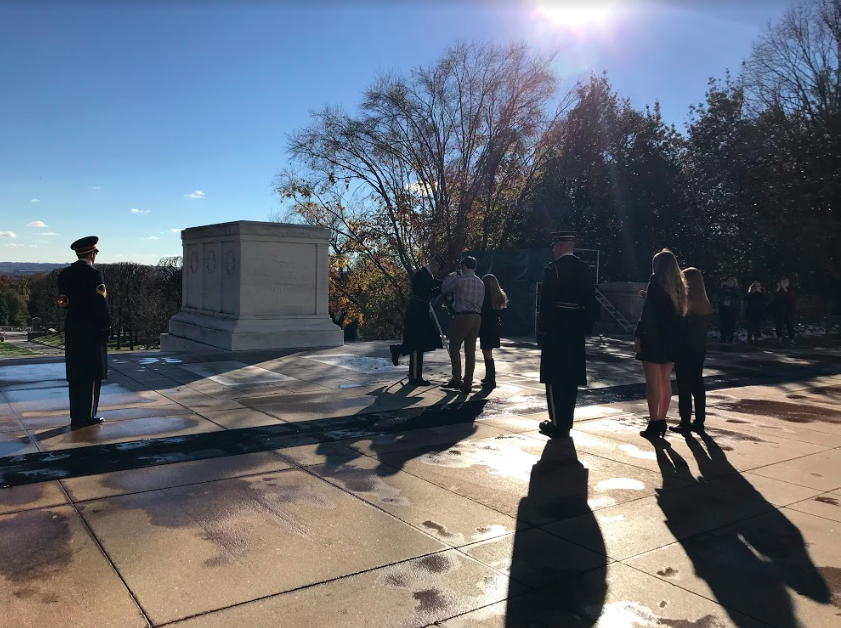 Participating at Arlington Cemetery