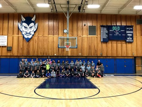 Memorial Middle School visits Coginchaug’s Unified Sports class